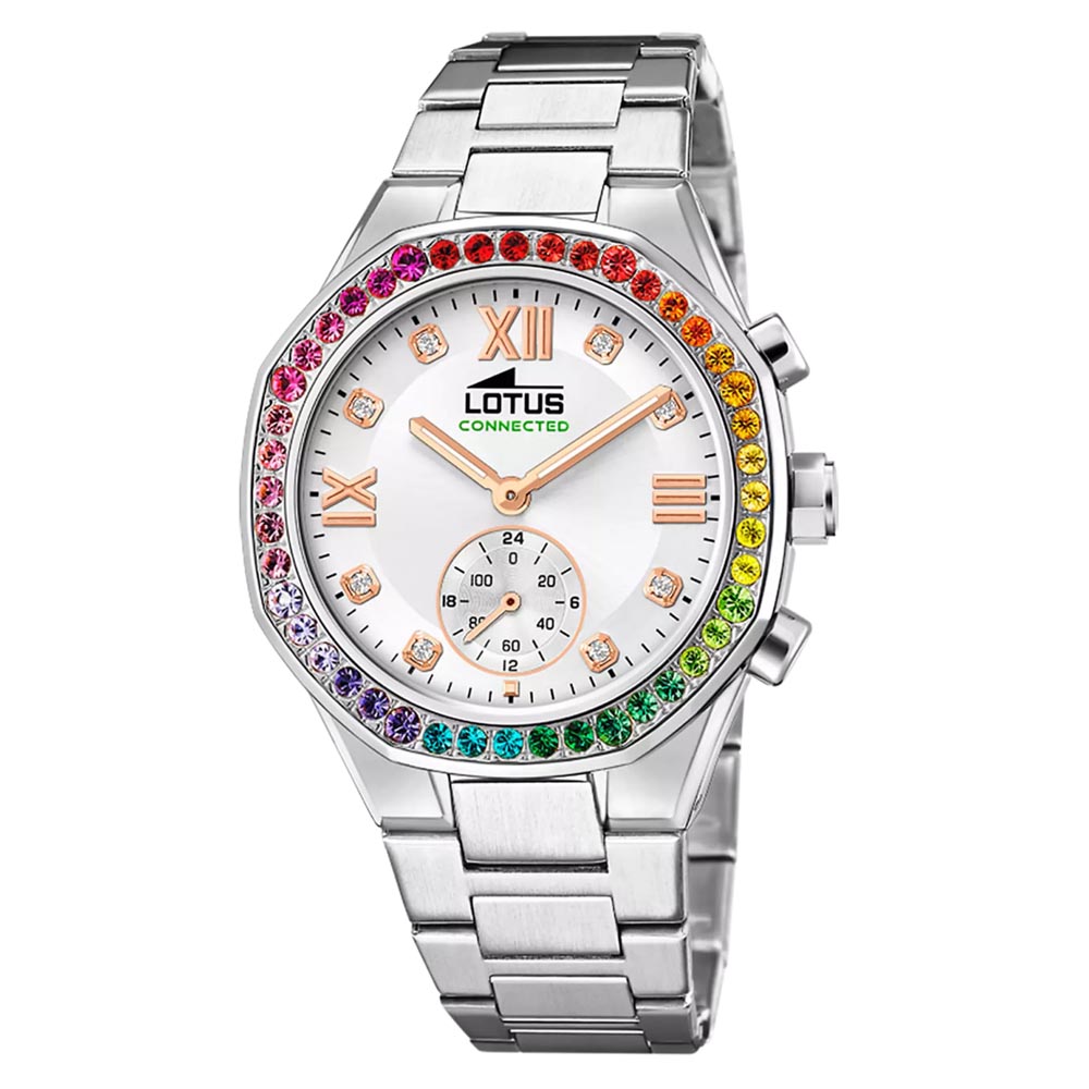 Ceas LOTUS  cu pietre Swarovski multicolore