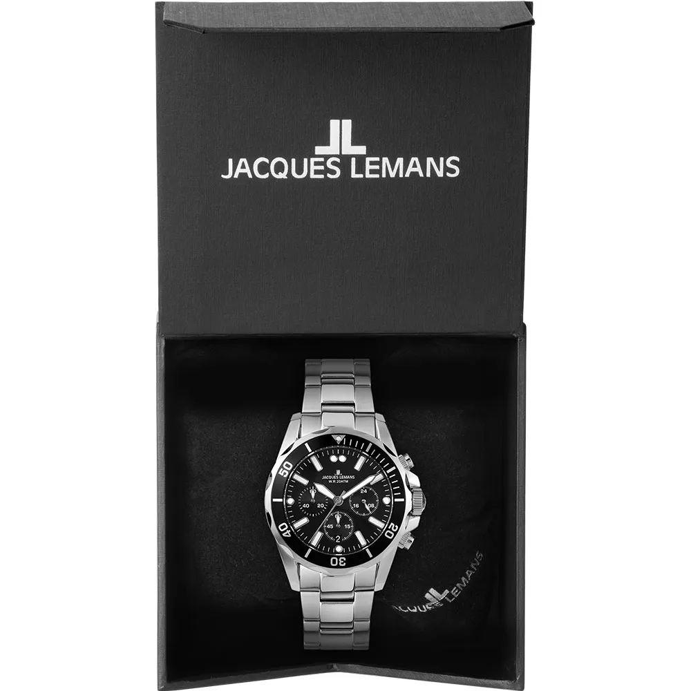 Часы JACQUES LEMANS без камней