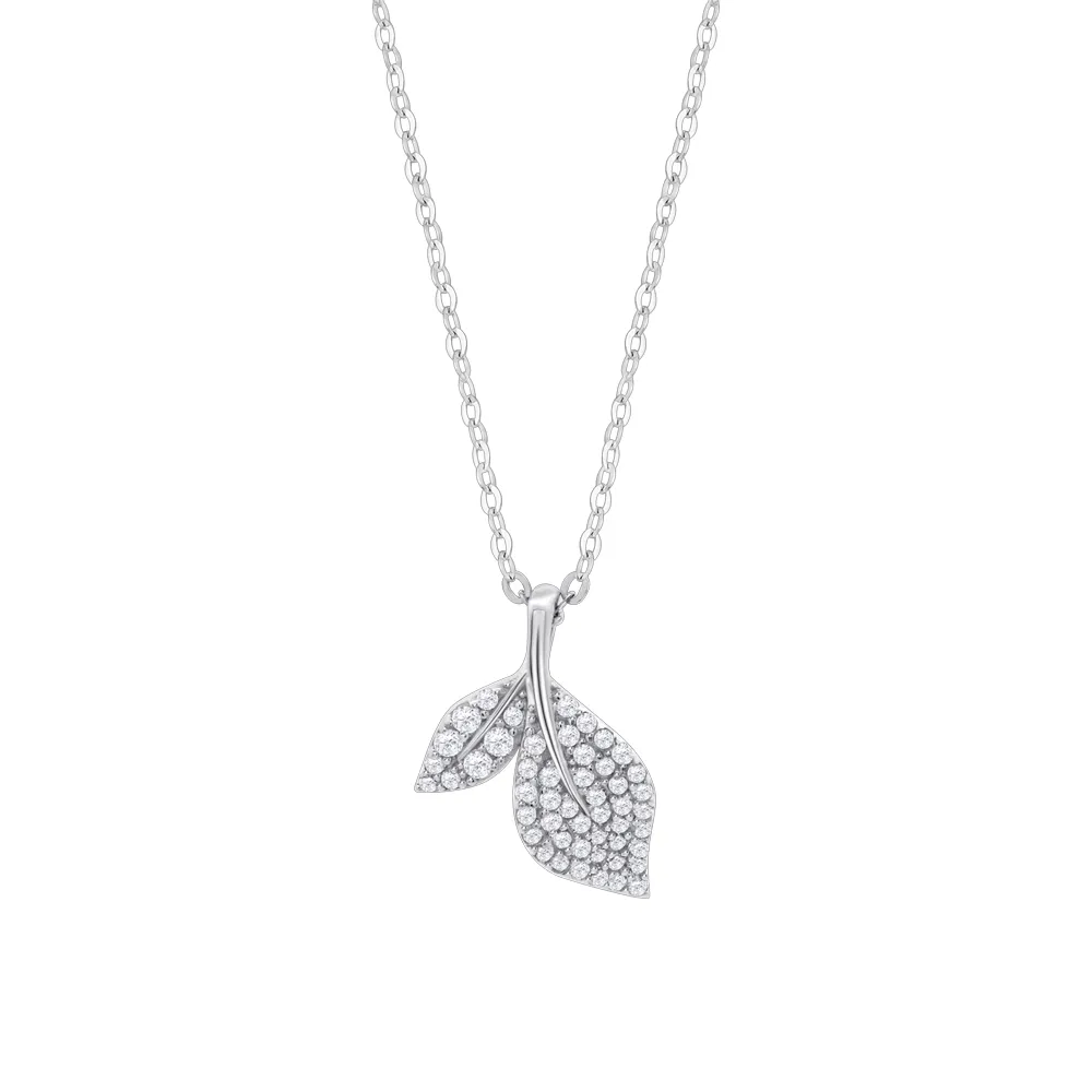 Colier din argint cu Cubic Zirconia Incolor