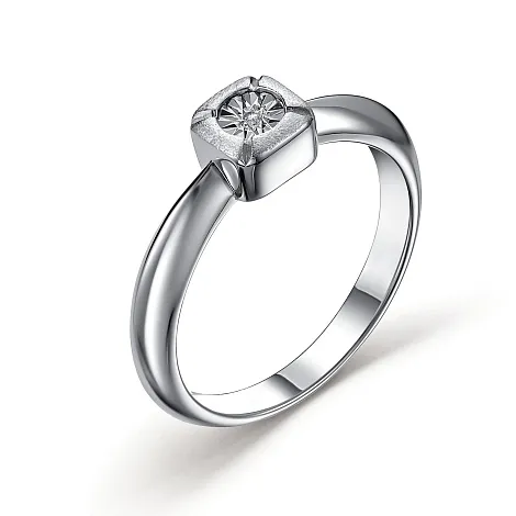 Inel din argint cu Diamant