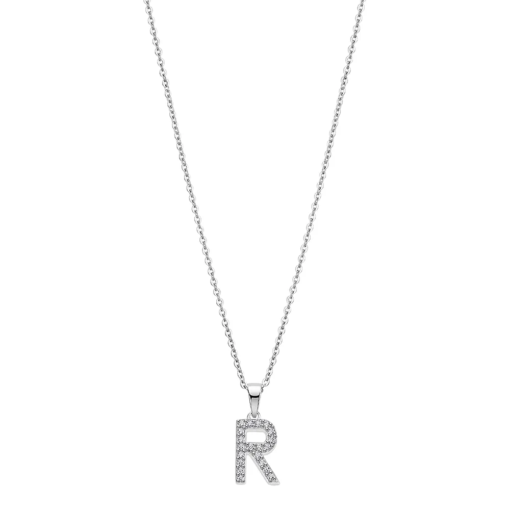 Colier din argint cu Cubic Zirconia Incolor