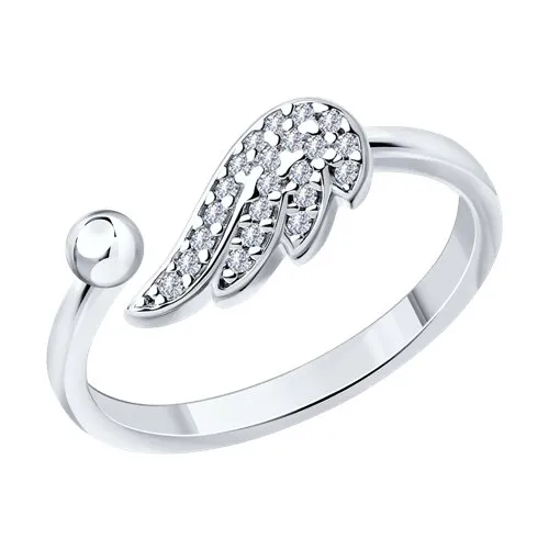 Inel din argint cu Cubic Zirconia Incolor