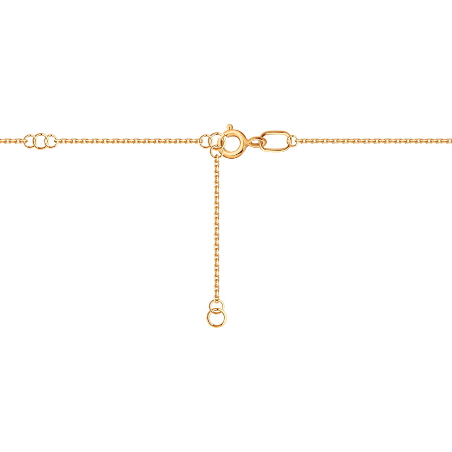 Колье из красного золота с камнями Топаз London