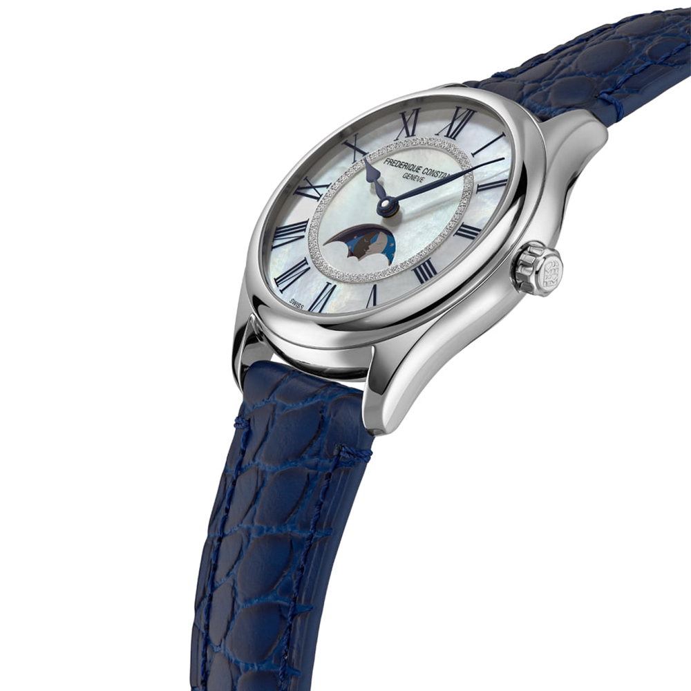 Часы FREDERIQUE CONSTANT с камнями Бриллиант