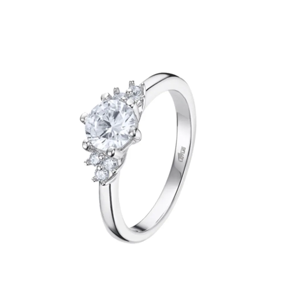 Inel din argint cu Cubic Zirconia Incolor