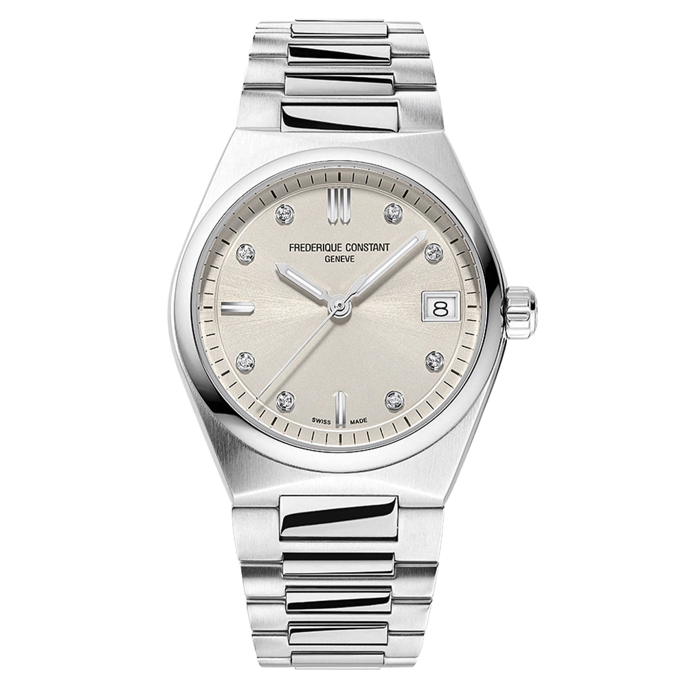 Часы FREDERIQUE CONSTANT с камнями Бриллиант