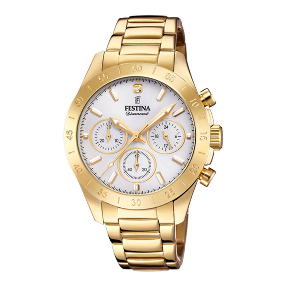 Часы FESTINA с камнями Swarovski