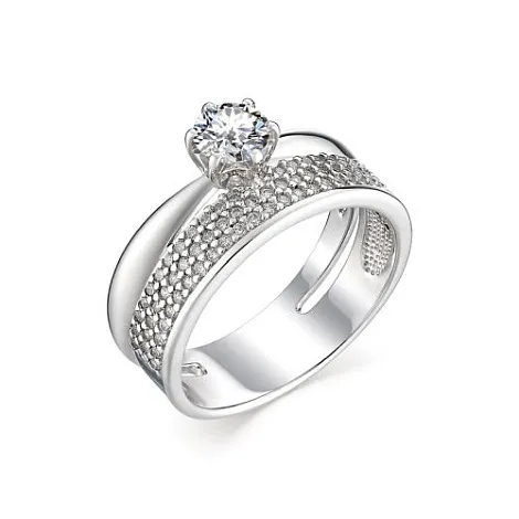 Inel din argint cu Cubic Zirconia Incolor
