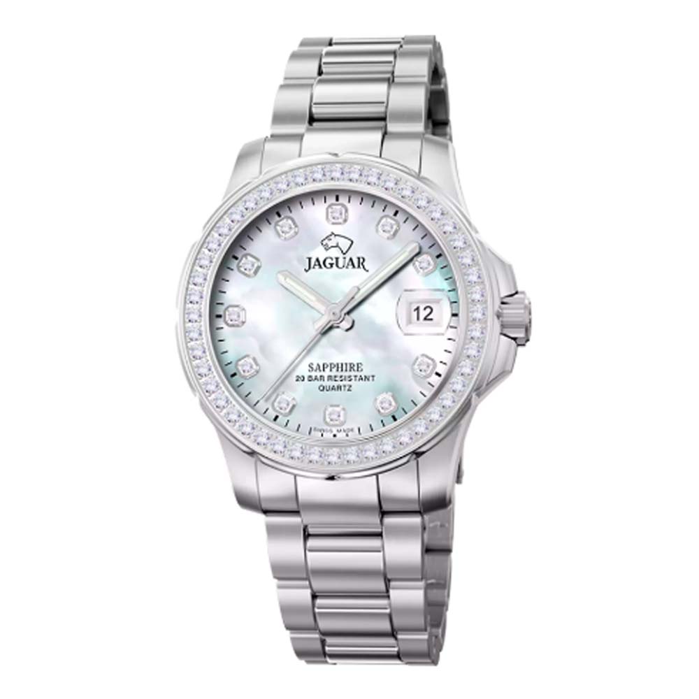 Часы JAGUAR с камнями Swarovski