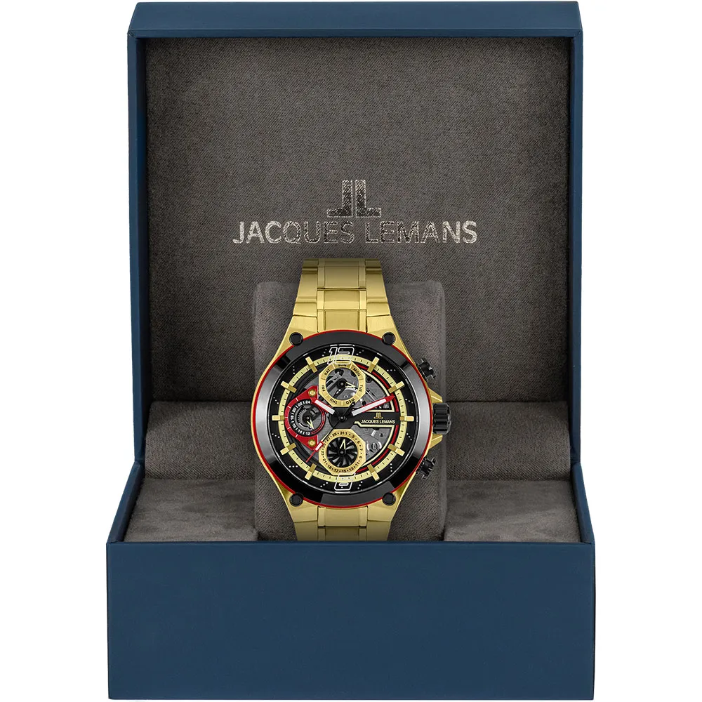 Часы JACQUES LEMANS без камней