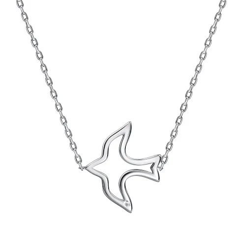 Colier din argint cu Diamant