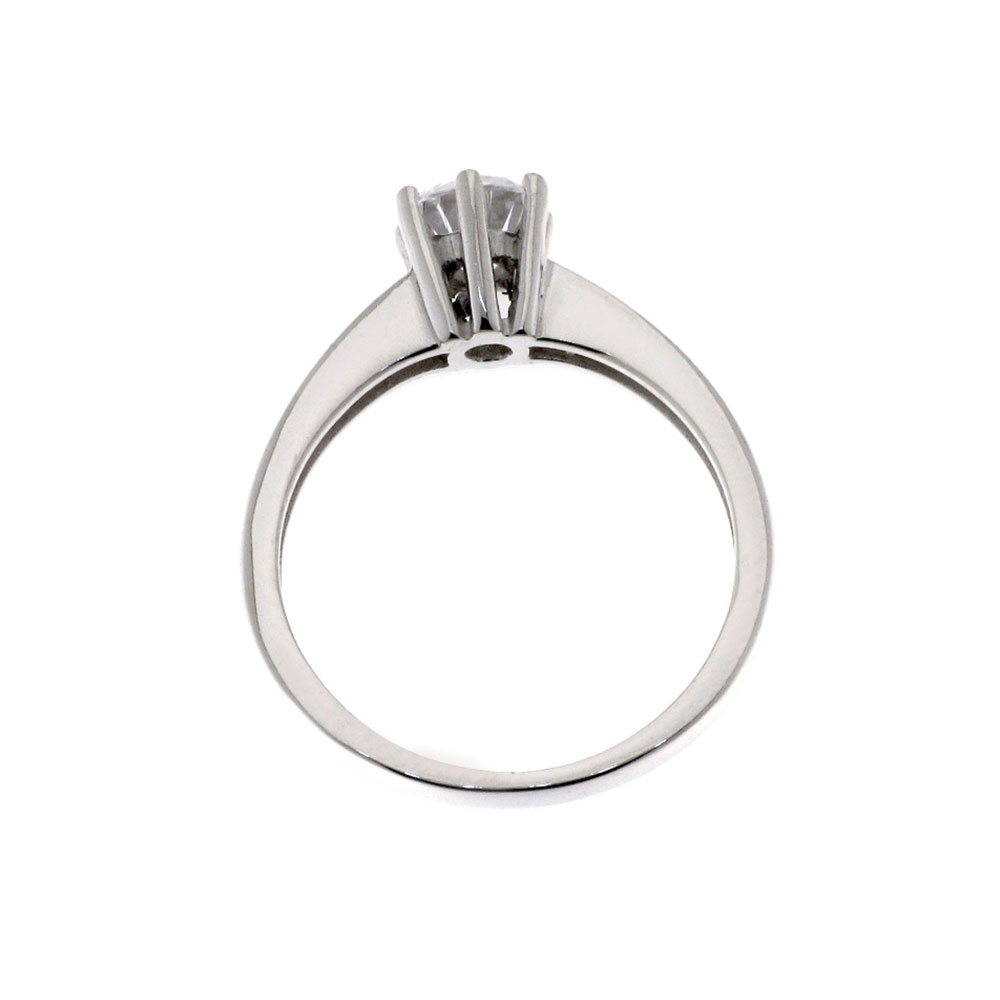 Inel din argint  cu pietre Cubic Zirconia Incolor