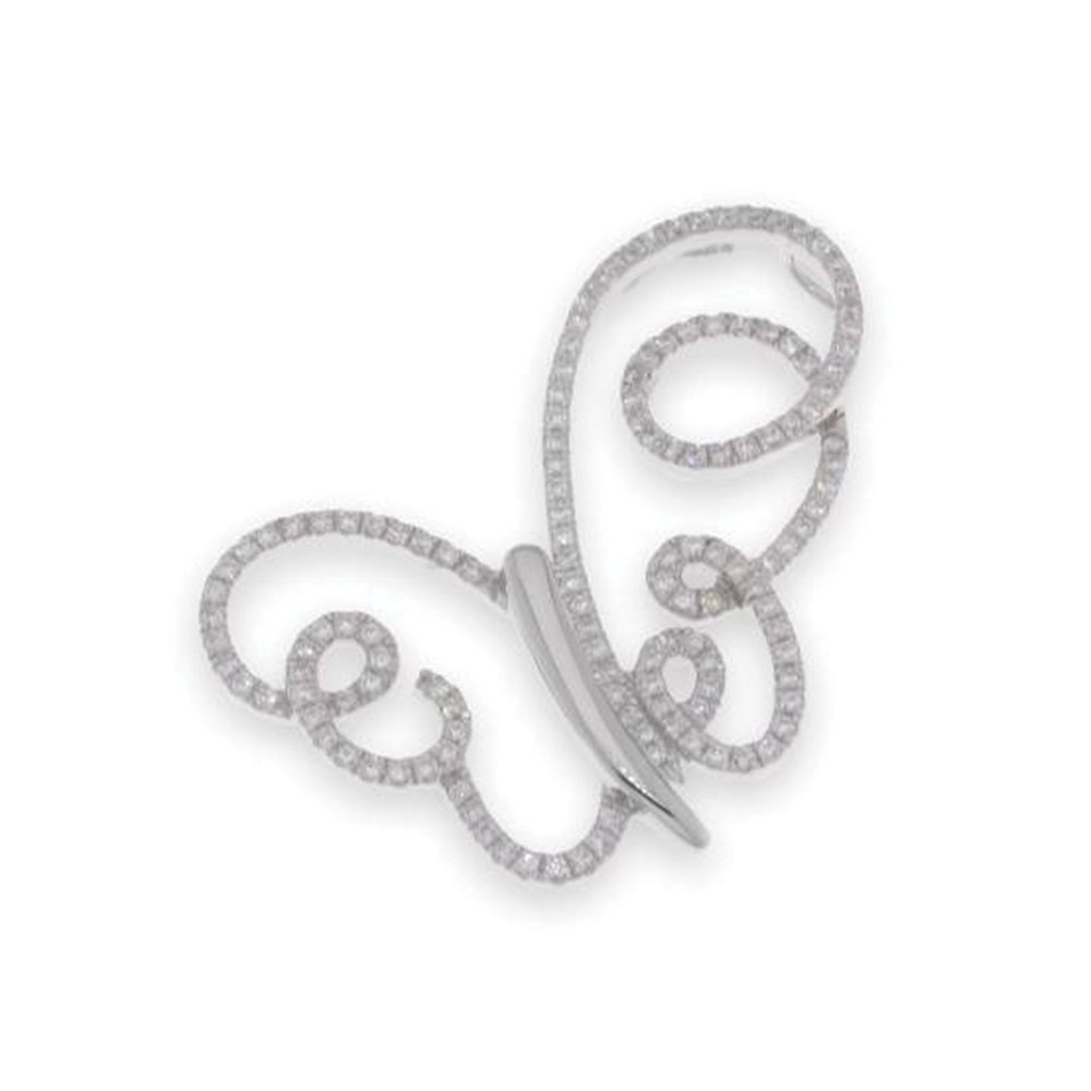 Pandantiv din argint  cu pietre Cubic Zirconia Incolor