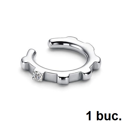 Cercel din argint  cu pietre Swarovski