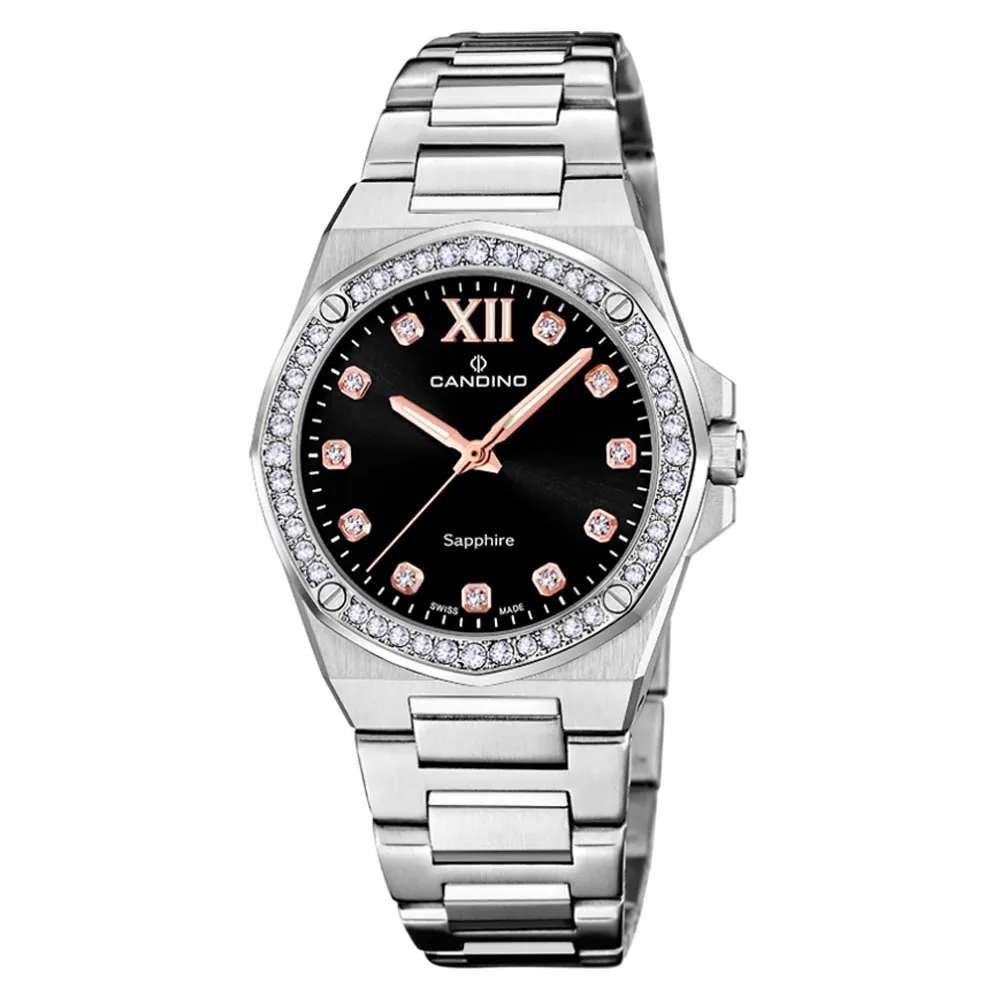 Часы CANDINO с камнями Swarovski