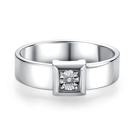 Inel din argint cu Diamant