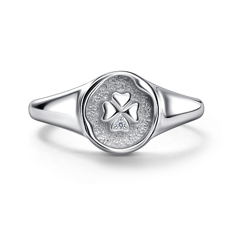 Inel din argint  cu pietre Diamant