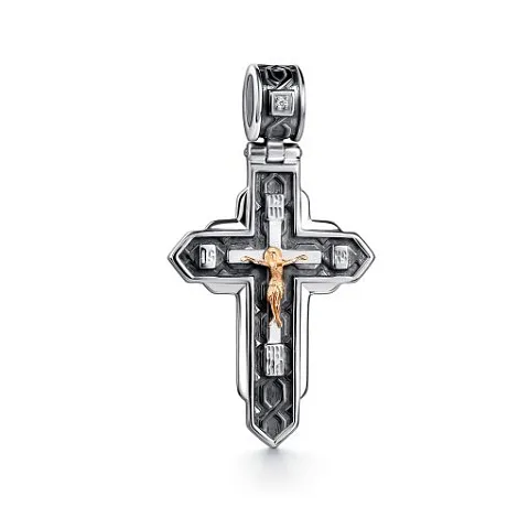 Cruce din argint cu Diamant