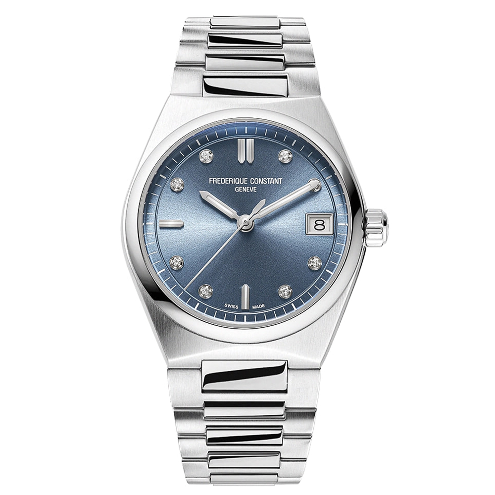 Часы FREDERIQUE CONSTANT с камнями Бриллиант