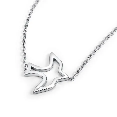 Colier din argint cu Diamant
