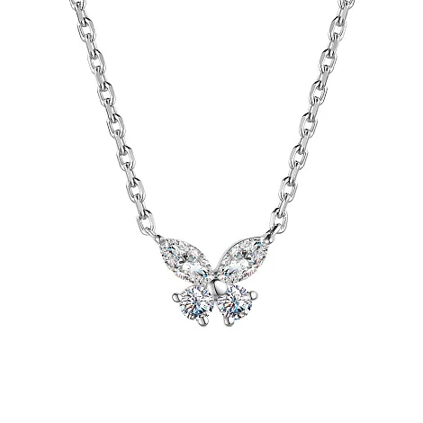 Colier din argint cu Cubic Zirconia Incolor