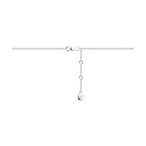 Colier din argint cu Cubic Zirconia Incolor