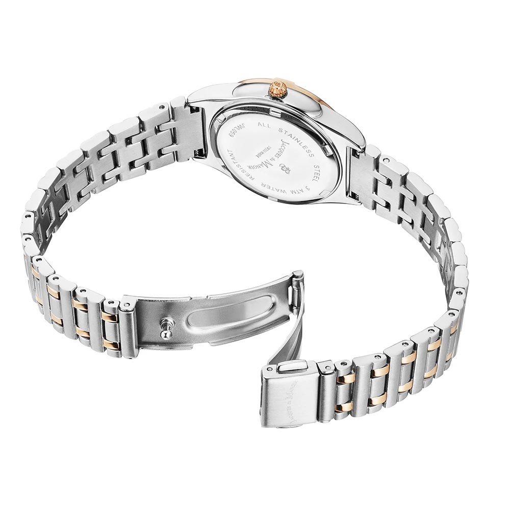 Часы JACQUES DU MANOIR с камнями Swarovski