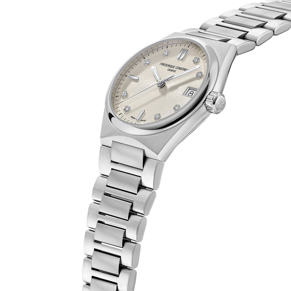 Часы FREDERIQUE CONSTANT с камнями Бриллиант