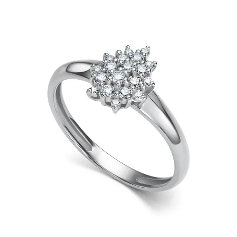 Inel din aur alb cu Diamant