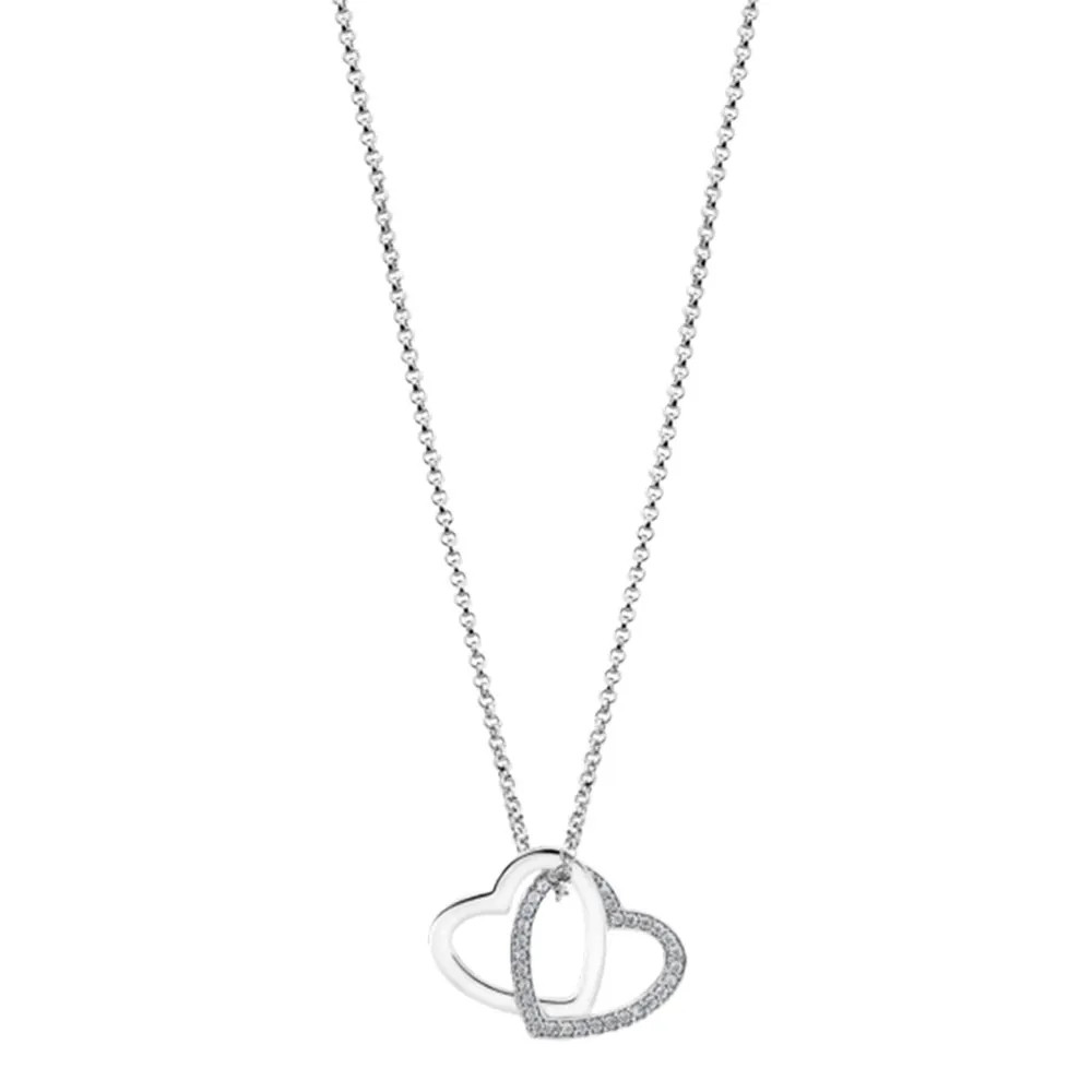 Colier din argint cu Cubic Zirconia Incolor