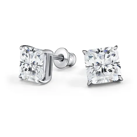 Cercei Pusete din argint cu Cubic Zirconia Incolor