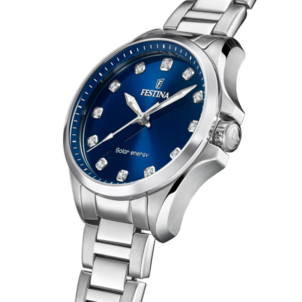 Часы FESTINA с камнями Swarovski