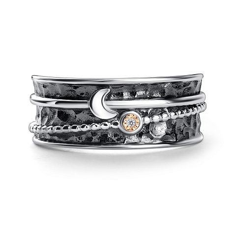 Inel din argint  cu pietre Diamant