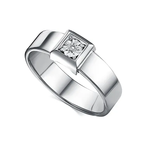 Inel din argint cu Diamant