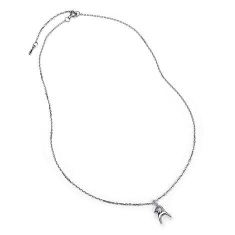 Колье из серебра с камнями Фианит