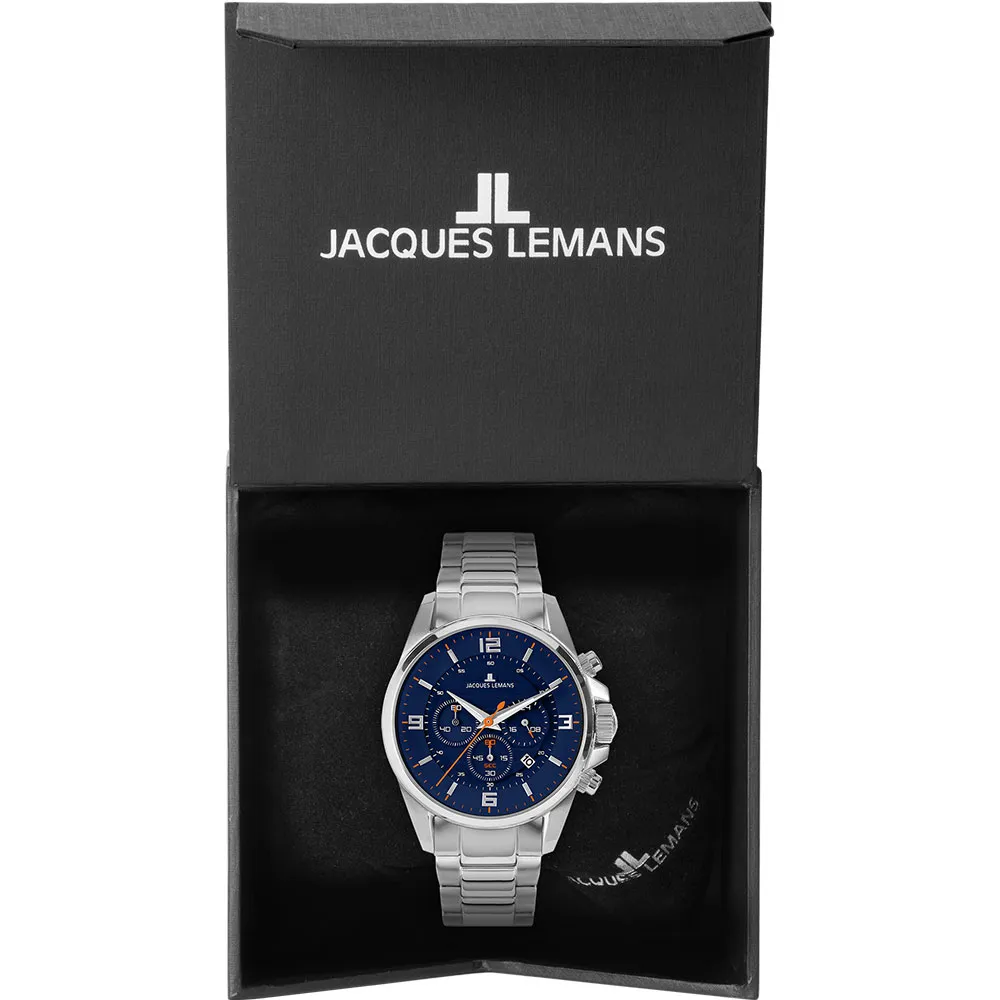 Часы JACQUES LEMANS без камней