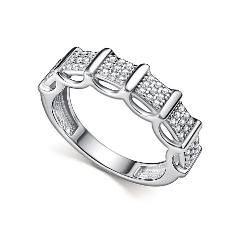 Inel din argint cu Cubic Zirconia Incolor
