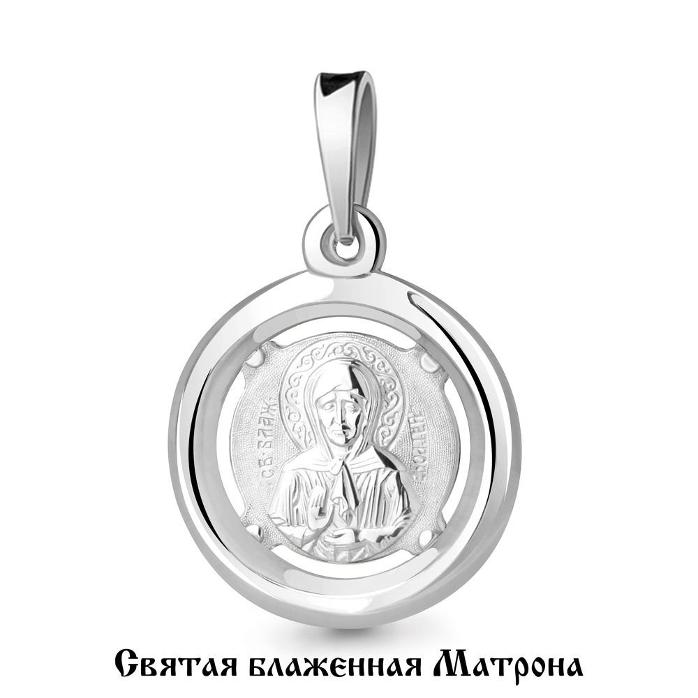 Иконка из серебра без камней