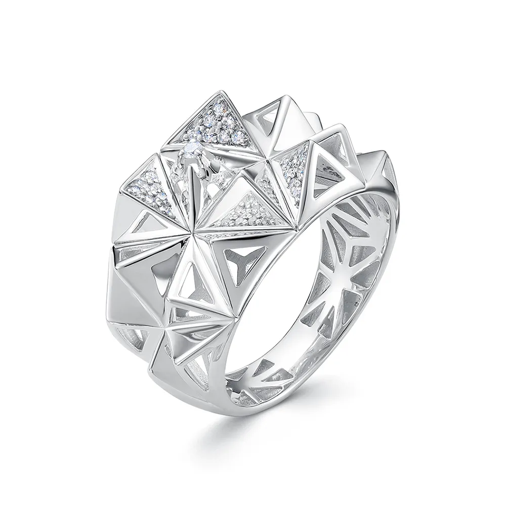 Inel din aur alb cu Diamant