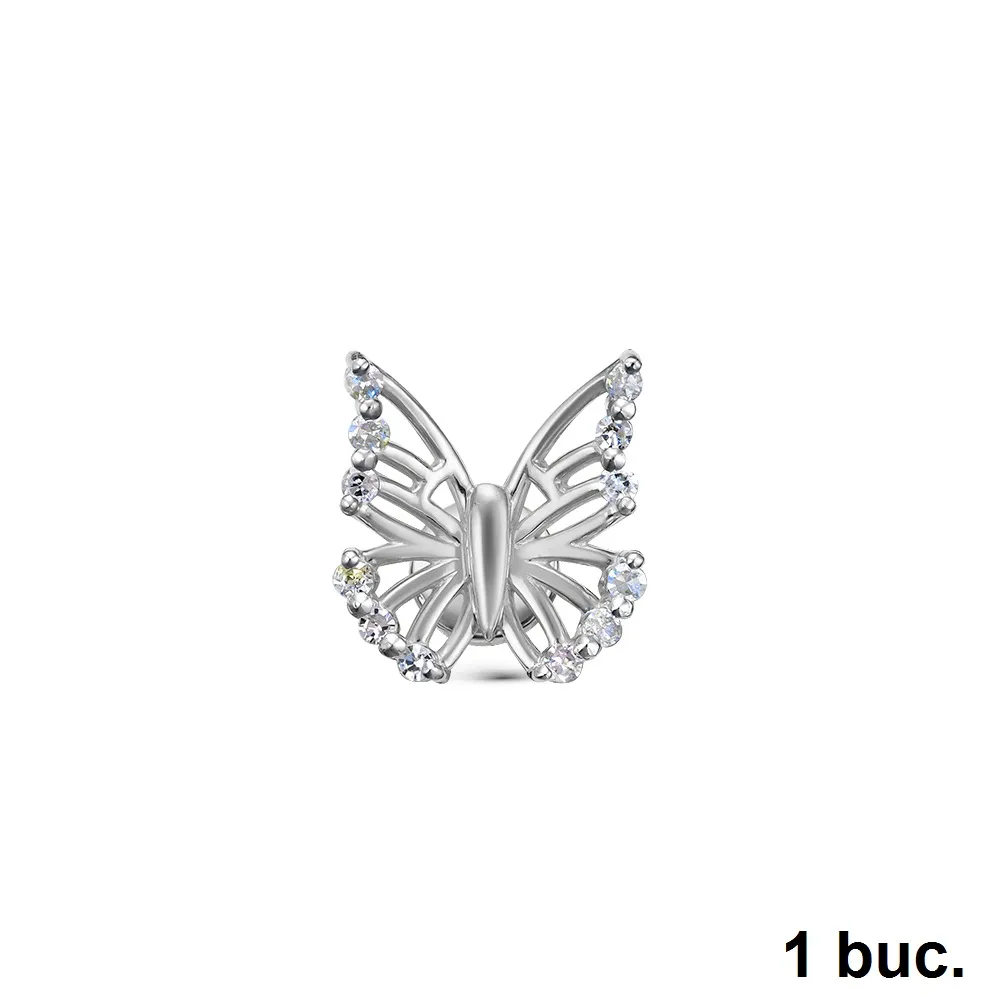 Cercel din aur alb cu Diamant