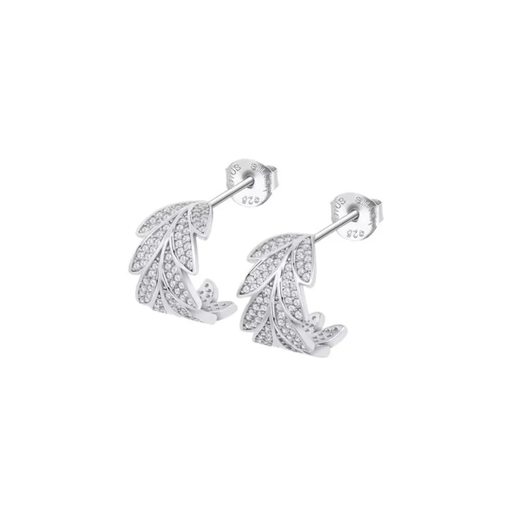 Cercei Pusete din argint cu Cubic Zirconia Incolor