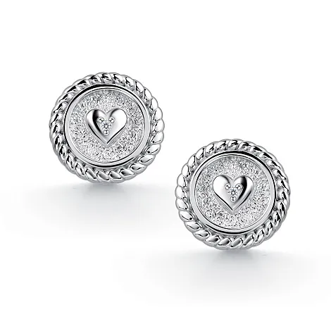 Cercei Pusete din argint cu Cubic Zirconia Incolor