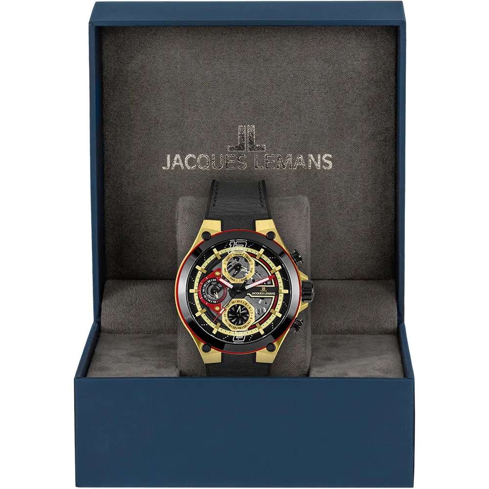Часы JACQUES LEMANS без камней
