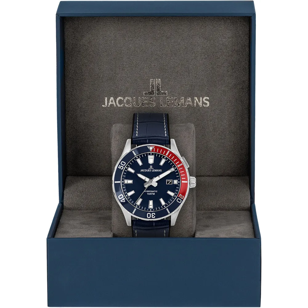Часы JACQUES LEMANS без камней