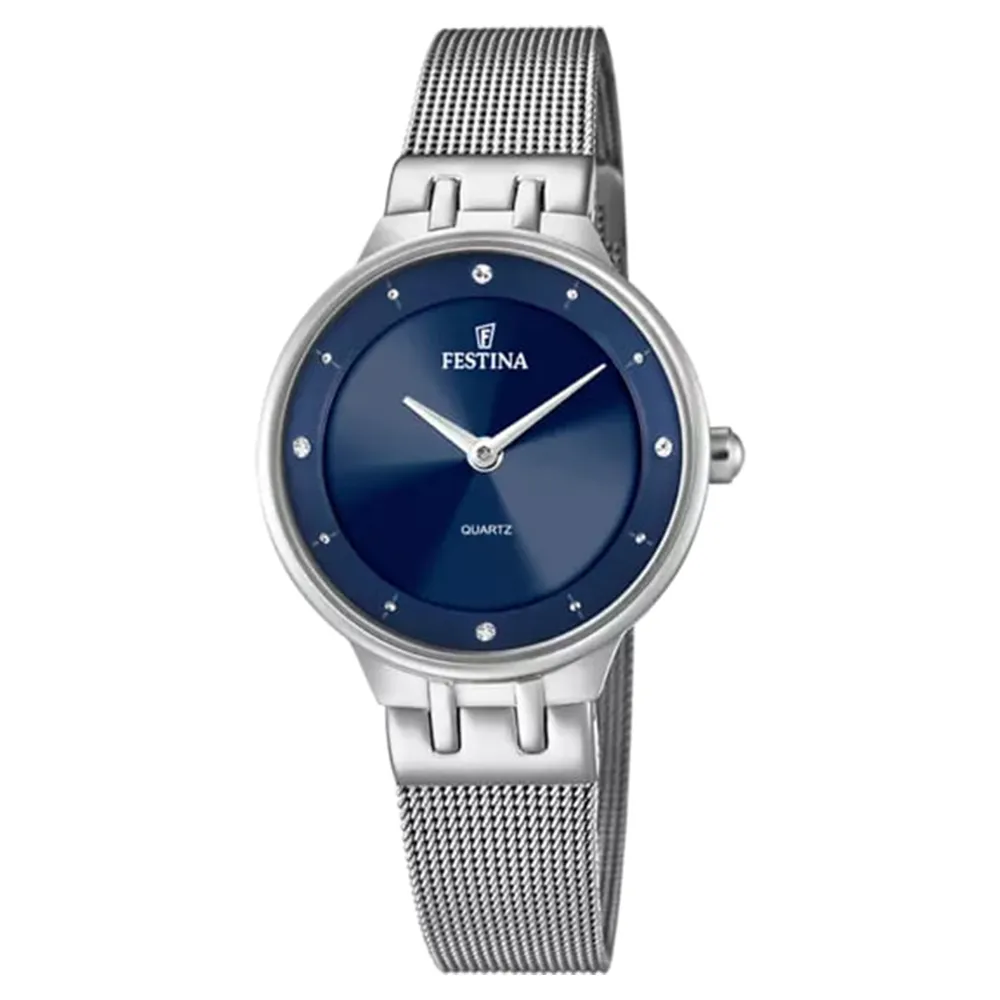 Часы FESTINA с камнями Swarovski