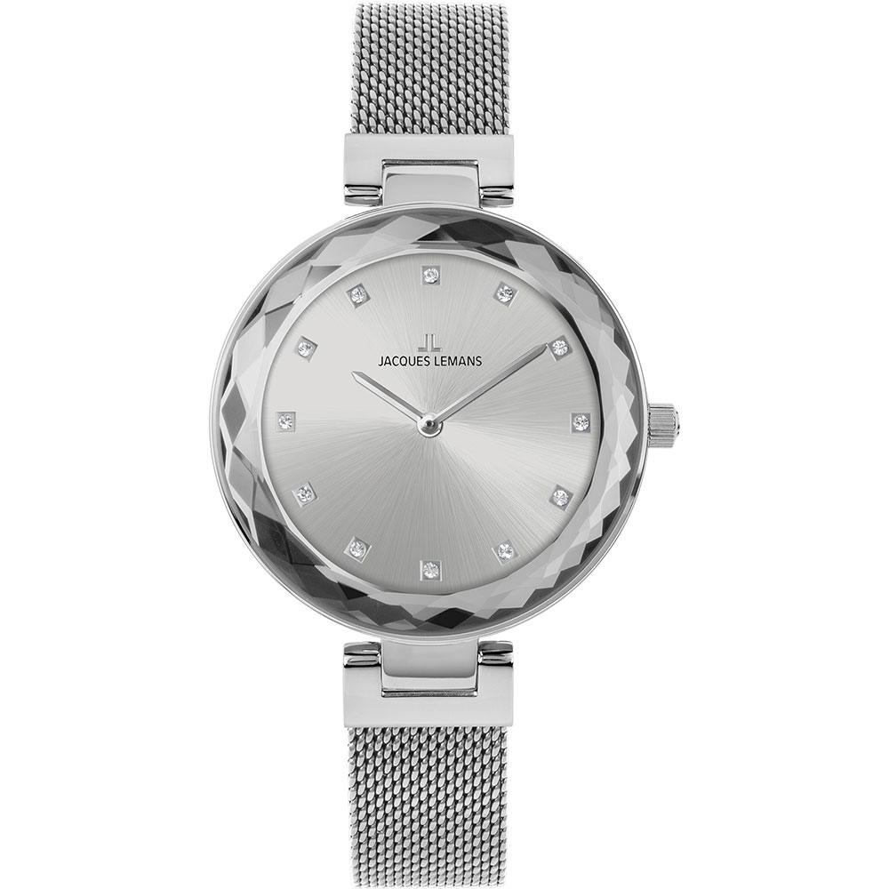 Ceas JACQUES LEMANS cu pietre Swarovski