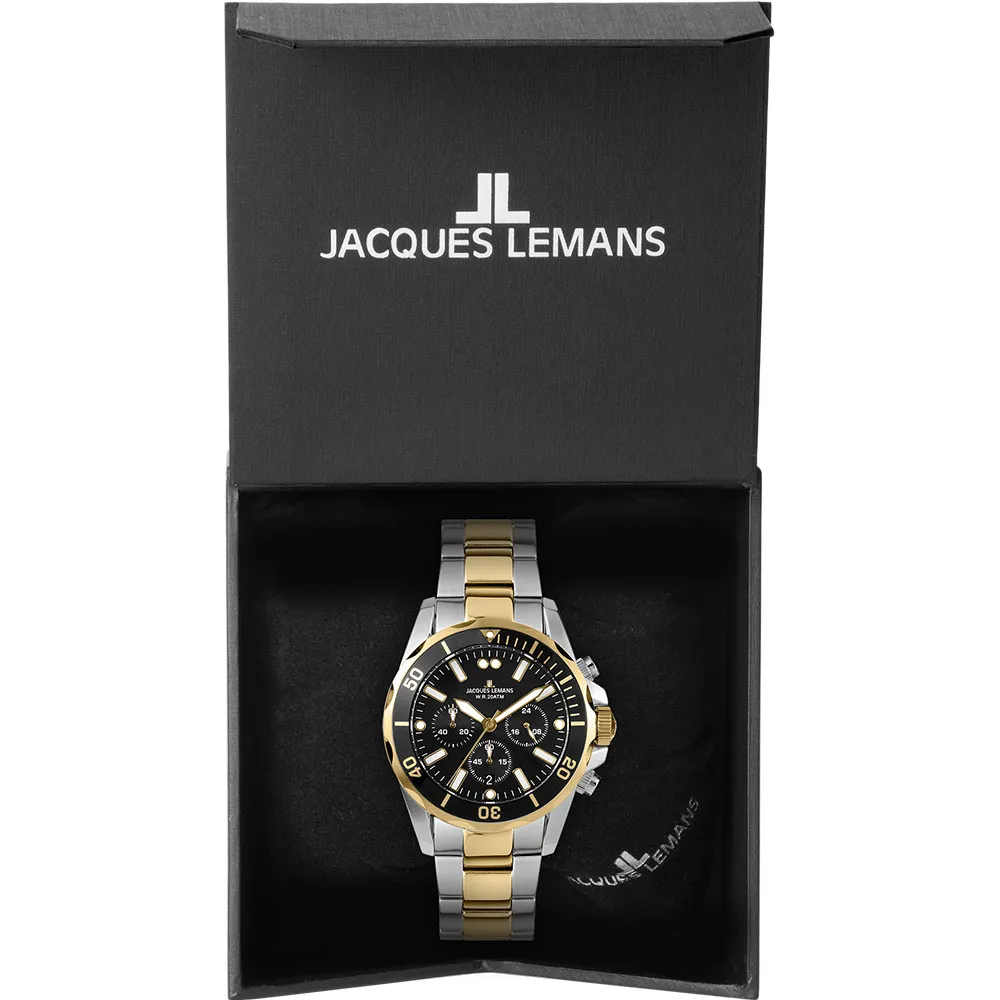 Часы JACQUES LEMANS без камней