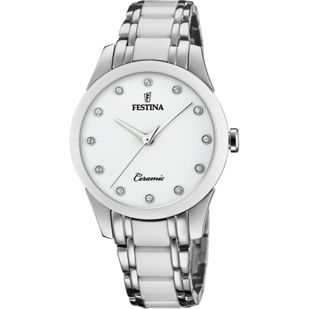 Часы FESTINA с камнями Swarovski
