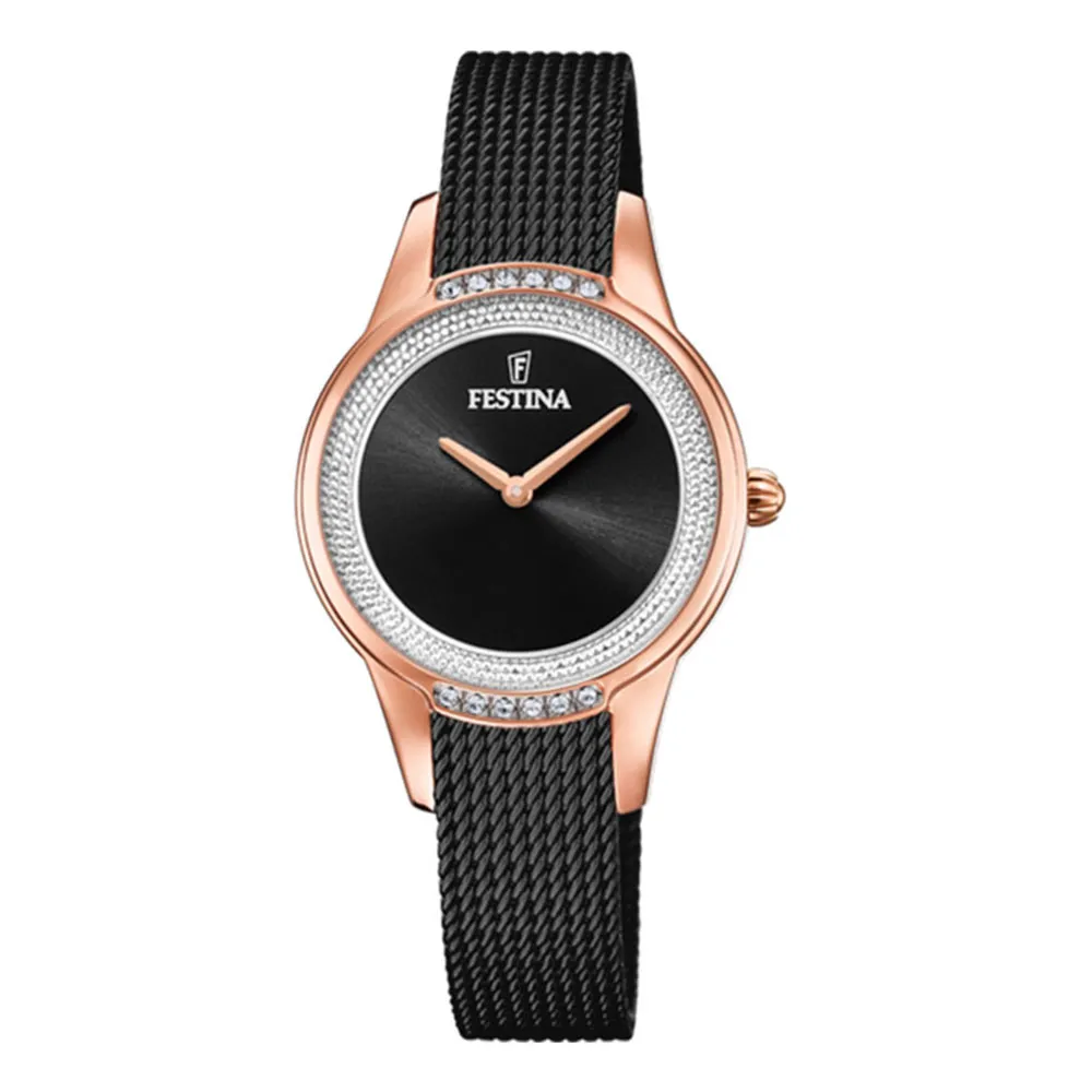 Часы FESTINA с камнями Swarovski