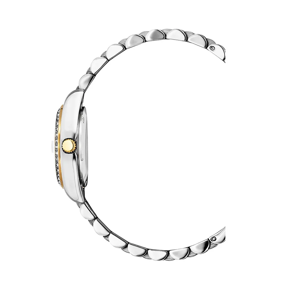 Часы JACQUES DU MANOIR с камнями Swarovski